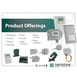 سنسورها و ترانسمیترهای تهویه مطبوع HVAC Danfoss – Greystone